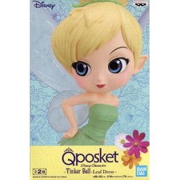 [FIG]ティンカー・ベル(服装淡) 「ピーター・パン」 Q posket Disney Character-Tinker Bell・Leaf Dress- プライズフィギュア バンプレスト