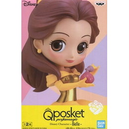 [FIG]A.ベル(金メッキ付) 「美女と野獣」 Q posket perfumagic Disney Characters -Belle- プライズフィギュア バンプレスト