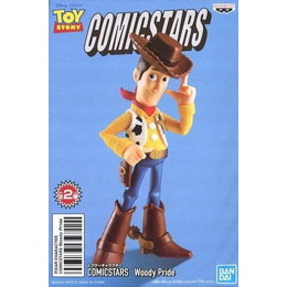 [FIG]ウッディ 「トイ・ストーリー」 ピクサーキャラクター COMICSTARS Woody Pride プライズフィギュア バンプレスト