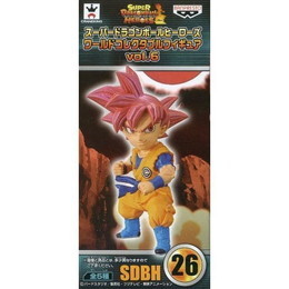 [FIG]超サイヤ人ゴッド孫悟空 「スーパードラゴンボールヒーローズ」 ワールドコレクタブル vol.6 プライズフィギュア バンプレスト