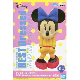 [FIG]ミニーマウス(ブルー) 「ディズニーキャラクター」 BEST Dressed -Minnie Mouse- プライズフィギュア バンプレスト