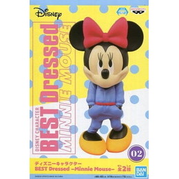 [FIG]ミニーマウス(レッド) 「ディズニーキャラクター」 BEST Dressed -Minnie Mouse- プライズフィギュア バンプレスト