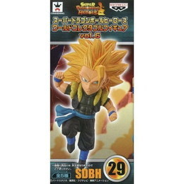 [FIG]超サイヤ人3ゴジータ:ゼノ 「スーパードラゴンボールヒーローズ」 ワールドコレクタブル vol.6 プライズフィギュア バンプレスト