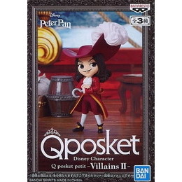 [FIG]フック船長 「ピーターパン」 Disney Character Q posket petit -Villains II - プライズフィギュア バンプレスト