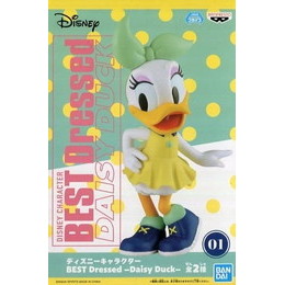 [FIG]デイジーダック(イエロー×グリーン) 「ディズニーキャラクター」 BEST Dressed -Daisy Duck- プライズフィギュア バンプレスト