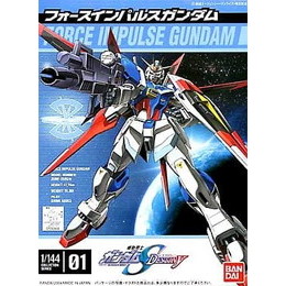 [PTM]1/144 フォースインパルスガンダム「機動戦士ガンダムSEED DESTINY」 バンダイ プラモデル