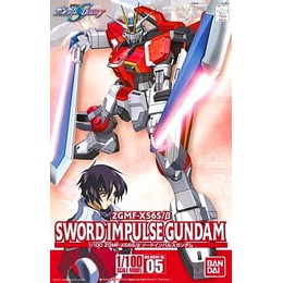 [PTM]1/100 ソードインパルスガンダム「機動戦士ガンダムSEED DESTINY」 バンダイ プラモデル