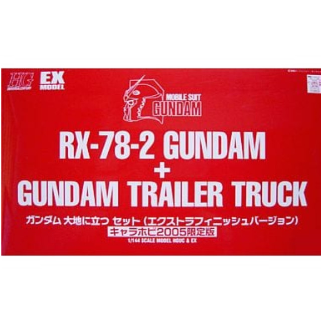 [PTM]1/144 HGUC ガンダム 大地に立つセット エクストラフィニッシュVer.「機動戦士ガンダム」 [0138526] バンダイ プラモデル