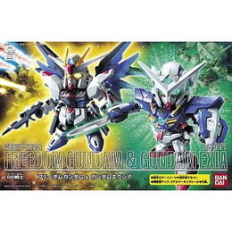 [PTM]SD・BB戦士 フリーダムガンダム&ガンダムエクシア バンダイ プラモデル