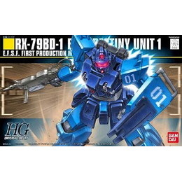 [PTM]1/144 HGUC RX-79BD-1 ブルーディスティニー1号機「機動戦士ガンダム外伝 THE BLUE DESTINY」 バンダイ プラモデル