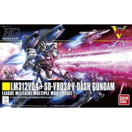 [PTM]1/144 HGUC LM312V04+SD-VB03A Vダッシュガンダム 「機動戦士Vガンダム」 バンダイ プラモデル