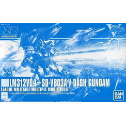 [PTM]1/144 HGUC LM312V04+SD-VB03A Vダッシュガンダム クリアカラーVer. 「機動戦士Vガンダム」 キャラホビ2015 C3×HOBBY限定 [0201307] バンダイ プラモデル