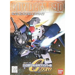 [PTM]ガンダム F90 「SDガンダム G GENARAION-0」No.22 バンダイ プラモデル