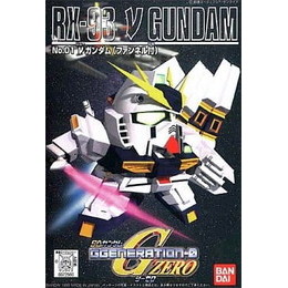 [PTM]RX-93 νガンダム(ファンネル付)「SDガンダム G GENARAION-0」No.01 バンダイ プラモデル