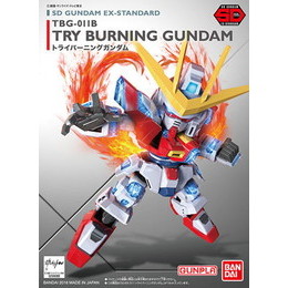 [PTM]TBG-011B トライバーニングガンダム 「ガンダムビルドファイターズトライ」 SDガンダム EXスタンダード バンダイ プラモデル