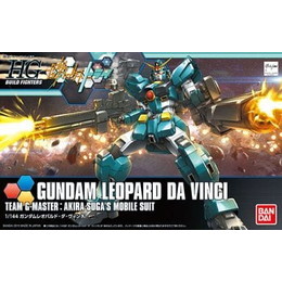 [PTM]1/144 HGBF ガンダムレオパルド・ダ・ヴィンチ 「ガンダムビルドファイターズトライ」 バンダイ プラモデル