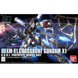 [PTM]1/144 HGUC XM-X1 クロスボーン・ガンダムX1 「機動戦士クロスボーン・ガンダム」 [0193828] バンダイ プラモデル