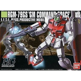 [PTM]1/144 HGUC RGM-79GS ジム・コマンド(宇宙仕様)「機動戦士ガンダム0080 ポケットの中の戦争」 バンダイ プラモデル