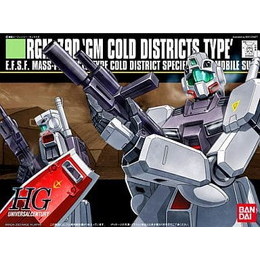 [PTM]1/144 HGUC RGM-79Dジム寒冷地仕様「機動戦士ガンダム0080 ポケットの中の戦争」 バンダイ プラモデル