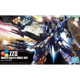 [PTM]1/144 HGBF ZZII(ダブルゼッツー) 「ガンダムビルドファイターズトライ」 バンダイ プラモデル