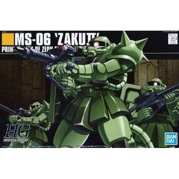 [PTM]1/144 HGUC MS-06 量産型ザク 「機動戦士ガンダム」 BANDAI SPIRITS プラモデル