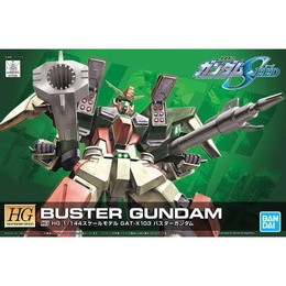 [PTM]1/144 HG GAT-X103 バスターガンダム 「機動戦士ガンダムSEED」 [5060360] BANDAI SPIRITS プラモデル