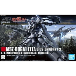 [PTM]1/144 HGUC MSZ-006A1 ゼータプラス(ユニコーンVer.) 「機動戦士ガンダムUC」 [5060402] BANDAI SPIRITS プラモデル
