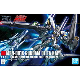 [PTM]1/144 HGUC MSN-001X ガンダムデルタカイ 「機動戦士ガンダムUC MSV」 [5060678] BANDAI SPIRITS プラモデル