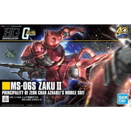 [PTM]1/144 HGUC REVIVE シャア専用ザクII 「機動戦士ガンダム」 [5060453] BANDAI SPIRITS プラモデル