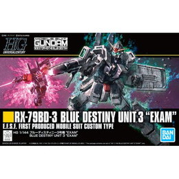 [PTM]1/144 HGUC RX-79BD-3 ブルーディスティニー3号機 EXAM 「機動戦士ガンダム外伝 THE BLUE DESTINY」 [5060959] BANDAI SPIRITS プラモデル