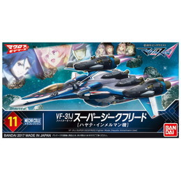 [PTM]VF-31J スーパージークフリード ファイターモード(ハヤテ・インメルマン機) 「マクロスΔ」 メカコレクションNo.10 バンダイ プラモデル