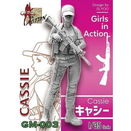 [PTM]1/35 キャシー 「ガールズインアクションシリーズ」 [GM-003] ZLPLA(ジルプラ) プラモデル