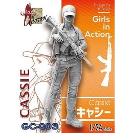 [PTM]1/24 キャシー 「ガールズインアクションシリーズ」 [GC-003] ZLPLA(ジルプラ) プラモデル
