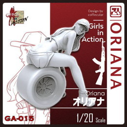 [PTM]1/20 オリアナ 「ガールズインアクションシリーズ」 [GA-015] ZLPLA(ジルプラ) プラモデル