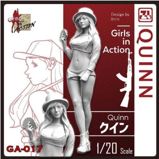 [PTM]1/20 クイン 「ガールズインアクションシリーズ」 [GA-017] ZLPLA(ジルプラ) プラモデル