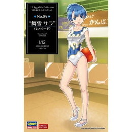 [PTM]1/12 ’舞雪サラ’(レオタード) 「12 たまごガールズ コレクション No.04」 レジンキャストキット [SP429] ハセガワ プラモデル