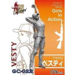 [PTM]1/24 ベスティ 「ガールズインアクションシリーズ」 [GC-022] ZLPLA(ジルプラ) プラモデル