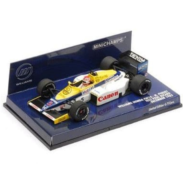 [MDL]1/43 ウィリアムズホンダFW10 ポールリカールテスト 1985 N.ピケ 完成品 ミニカー(400850105) MINICHAMPS(ミニチャンプス)