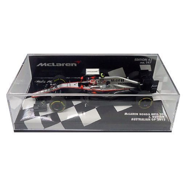 [MDL]1/43 マクラーレン ホンダ MP4/30 J.バトン 2015 完成品 ミニカー(530154322) MINICHAMPS(ミニチャンプス)