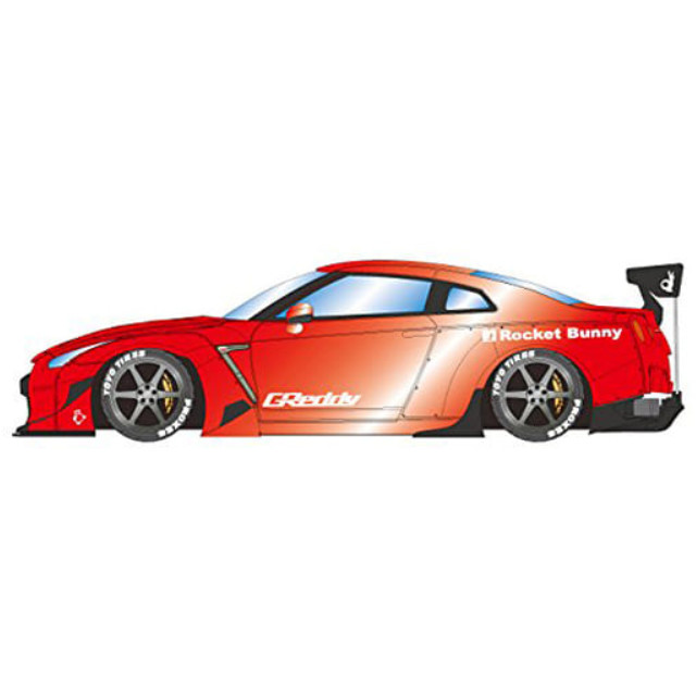 買取]1/18 Rocket Bunny(ロケットバニー) R35 GT-R Wing ver.(キャンディレッド) 完成品  ミニカー(IM003A2) IDEA(イデア) 【買取5,700円】｜ カイトリワールド