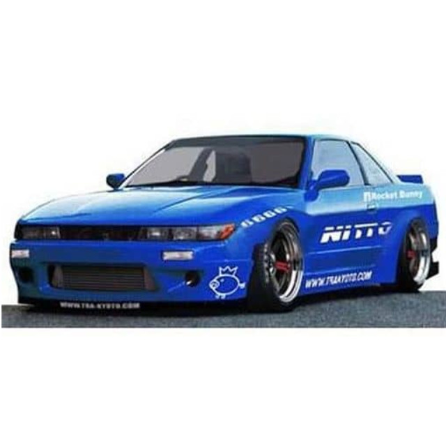 [MDL]1/18 Rocket Bunny(ロケットバニー) S13 V2(ブルーメタリック) 完成品 ミニカー(IG1138) ignition model(イグニッションモデル)