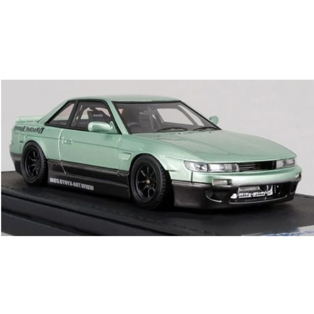 [MDL]1/43 Rocket Bunny(ロケットバニー) S13 V1(グリーン×グレー) 完成品 ミニカー(IG1182) ignition model(イグニッションモデル)