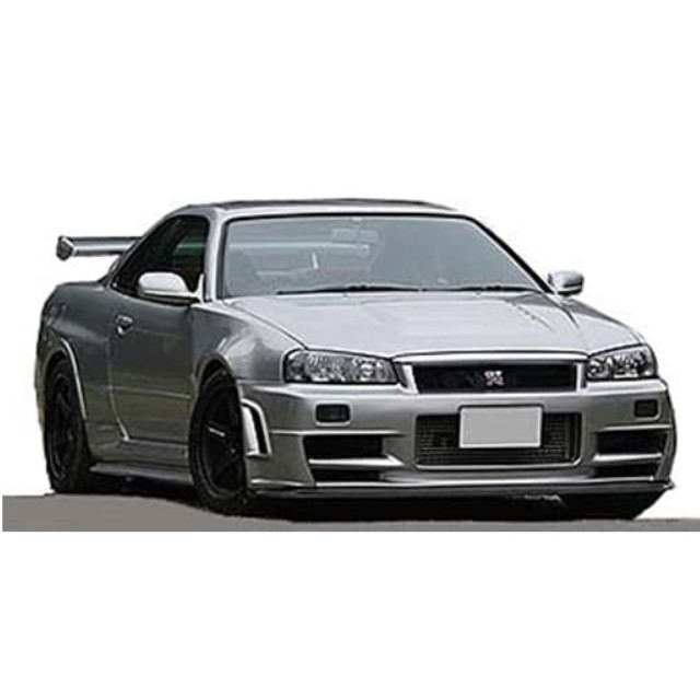 [MDL]1/43 Nismo(ニスモ) R34 GT-R Z-tune(シルバー) 完成品 ミニカー(IG1610) ignition model(イグニッションモデル)