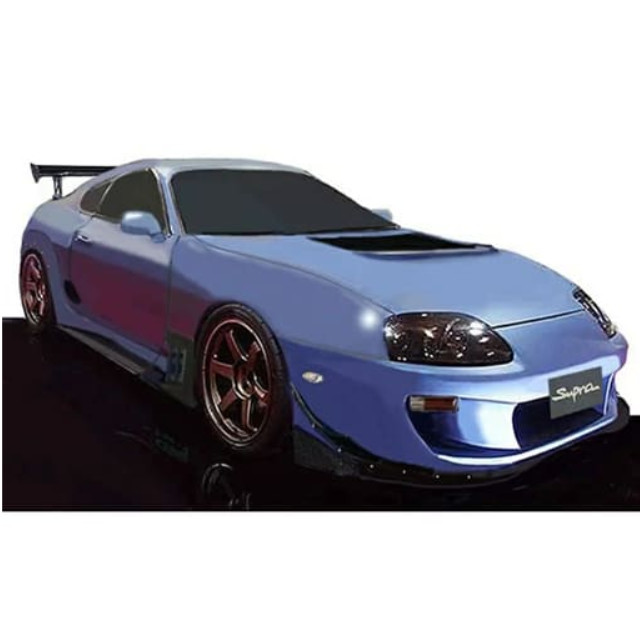 [MDL]1/43 Toyota Supra(トヨタ スープラ) JZA80 RZ(マットブルー) 完成品 ミニカー(IG1975) ignition model(イグニッションモデル)