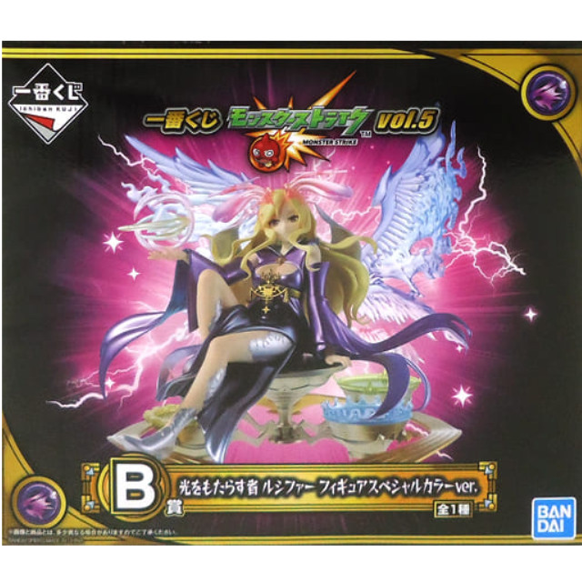 [FIG]光をもたらす者 ルシファー スペシャルカラーver. 「一番くじ モンスターストライク vol.5」 B賞 BANDAI SPIRITS