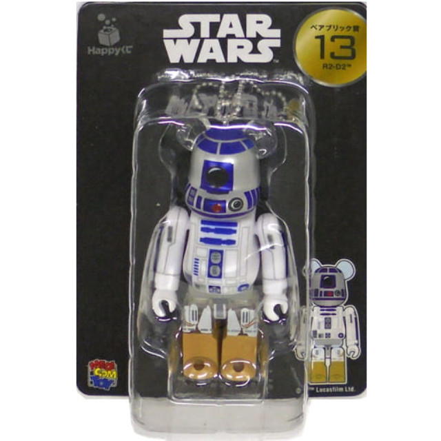 [FIG]BE@RBRIC-ベアブリック- 100% R2-D2 「Happyくじ スター・ウォーズ サーガ」 ベアブリック賞 サニーサイドアップ