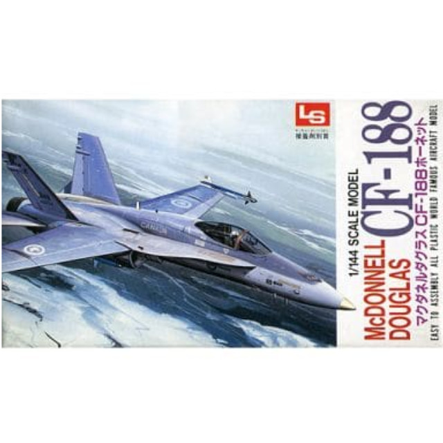 [PTM]1/144 マクダネルダグラス CF-188 ホーネット カナダ国防軍 第410飛行隊 シリーズNo.10 [1040] LS(エルエス) プラモデル