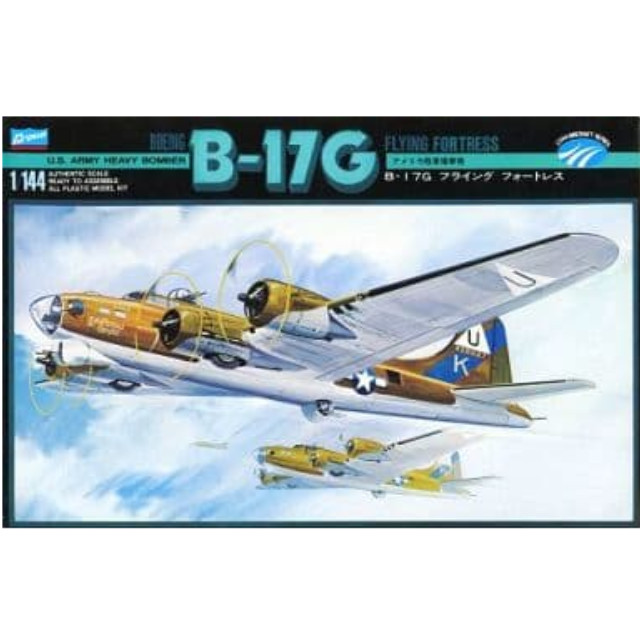 [PTM]1/144 B-17G フライング フォートレス 「エアクラフトシリーズ B2」 [452] クラウンモデル(Crown) プラモデル