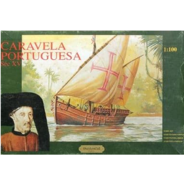 [PTM]1/100 CARAVELA PORTUGUESA -ポルトガル キャラベル船- [0102] Ocidental Replicas プラモデル