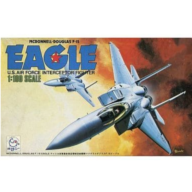 [PTM]1/100 マグダネル ダグラス F-15 イーグル 「ジェットファイターシリーズ No.2」 サニー プラモデル